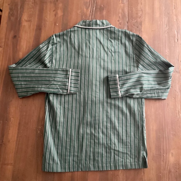 Pottery Barn Teen Harry Potter Slytherin Pajamas Small Green Stripe NWOT - Picture 10 of 16